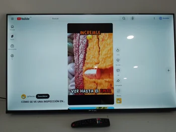 Foto 3 de Televisor Led Smart De 43 '' Marca Ftx Modelo Ftx43fhd4v1 Con Control Usado En Buen Estado Acc Sin Patitas Ni Soporte De Pared