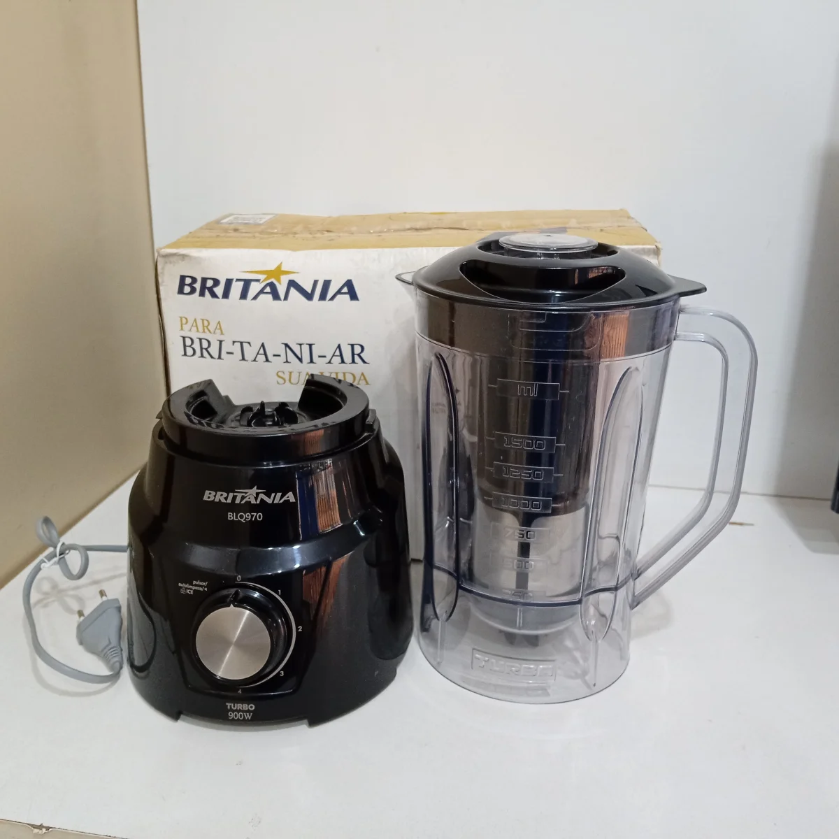 Foto 2 de Licuadora Marca Britania Modelo Blq970p Velocidades Usado En Buen Estado Acc Jarra