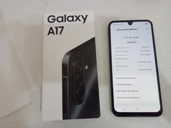 Celular Marca Samsung Modelo Galaxy A17 Memoria Ram 4 Gb Almacenamiento Interno 128 Gb Acc CajaManual