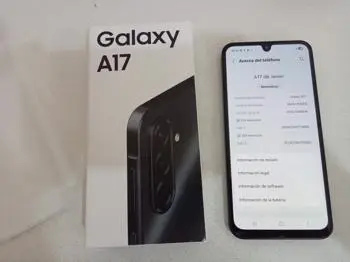 Celular Marca Samsung Modelo Galaxy A17 Memoria Ram 4 Gb Almacenamiento Interno 128 Gb Acc CajaManual