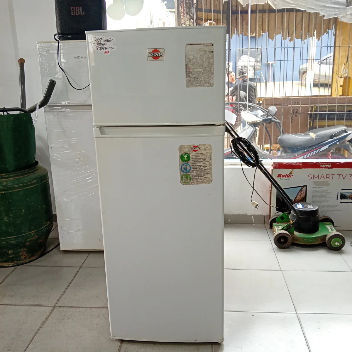Heladera Marca Tokyo Modelo Tok282p Usado En Buen Estado Litros 300 Acc 1º Puerta Nevera Con Parrilla 2 º Puerta 3 Bandejas De Vidrio 1 Verdulera Luz Interna Porta Vasos Huevera