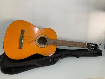 Guitarra Marca Vizcaya Modelo Arcg44nt Usado En Buen Estado Acc C/Estuche