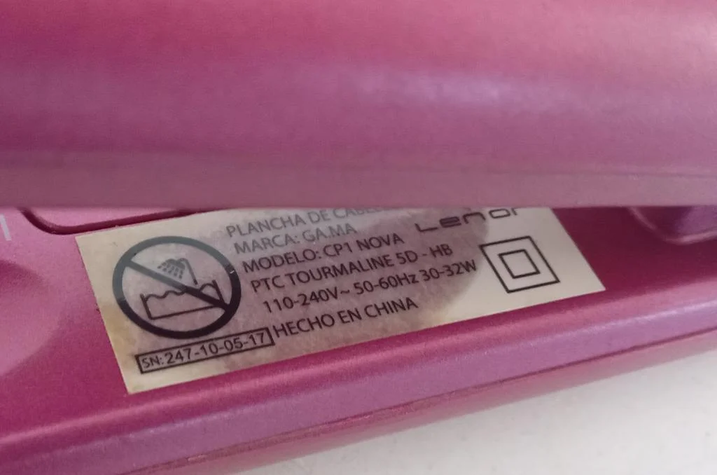Foto 3 de Planchita Para Cabello Marca Gama Modelo Cp1 Nova Usado En Buen Estado Acc Con Regulador