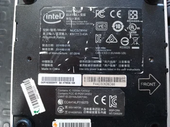 Foto 3 de Cpu Para Computadora Marca Intel Nuc Modelo Nuc5i7ryh Procesador I5 Con No Tiene Memoria Ram 4 Gb Color Negro Disco Duro 500 Gb Acc Cable PowerHdmi