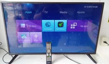 Televisor Led Smart De 40 '' Marca Consumer Modelo Cmr-Led40 Con Control Usado En Buen Estado Acc Patitas