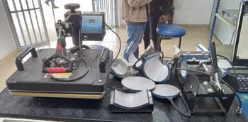 Plancha Para Sublimacion Marca Rotmald Importadora Modelo No Tiene Acc Base