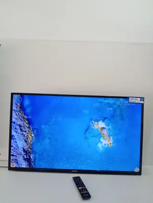 Televisor Led Smart De 43 '' Marca Aiwa Modelo Aw39b4sm Con Control Usado En Buen Estado Acc Control