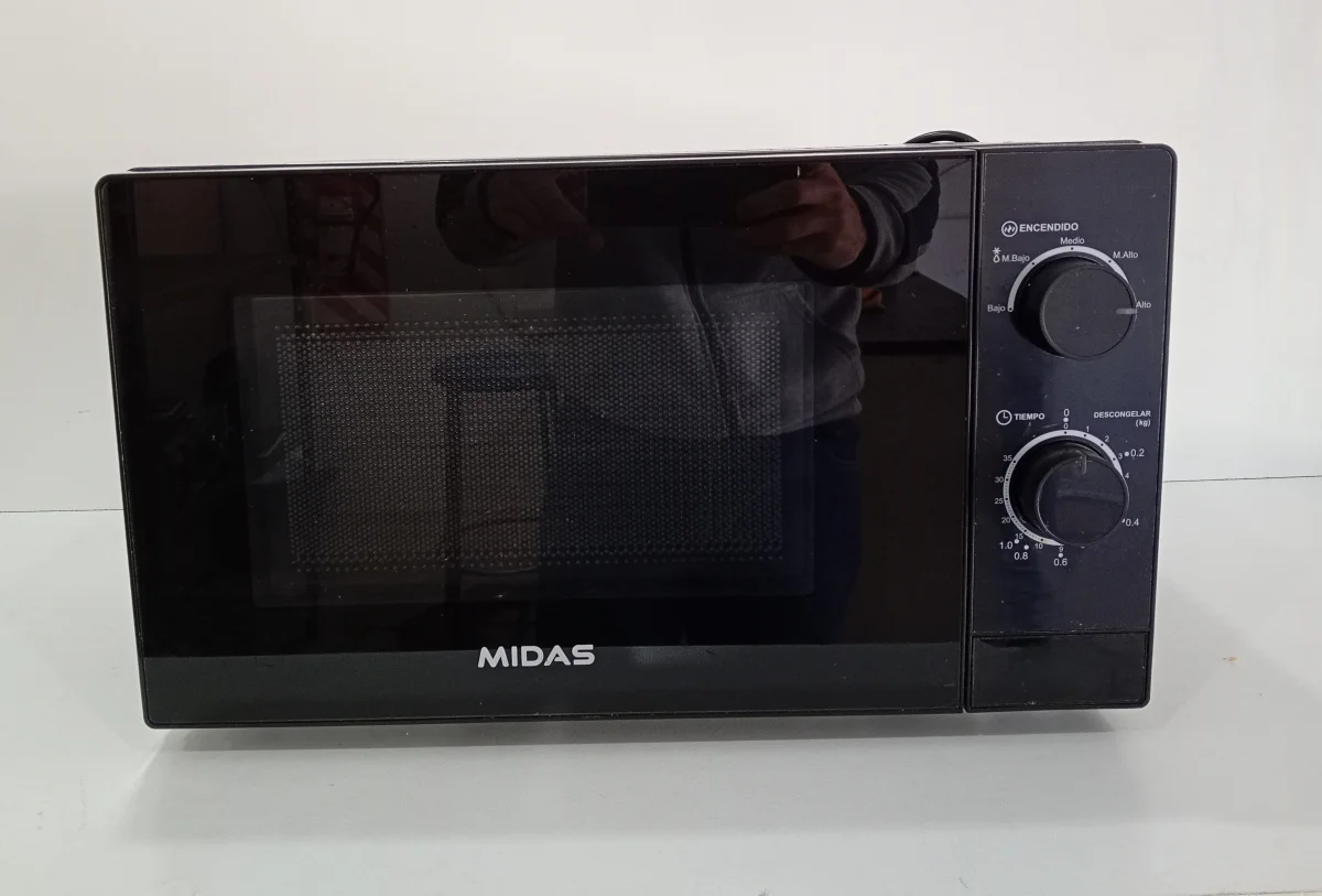 Microondas Marca Midas Modelo Md-Mog20lm Usado En Buen Estado Acc Plato De Vidrio