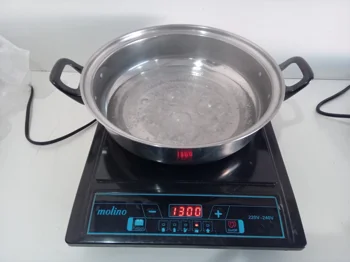 Cocina Electrica Tipo Inducción Marca Molino Modelo No Tiene Usado Con Desgaste Acc Con Olla