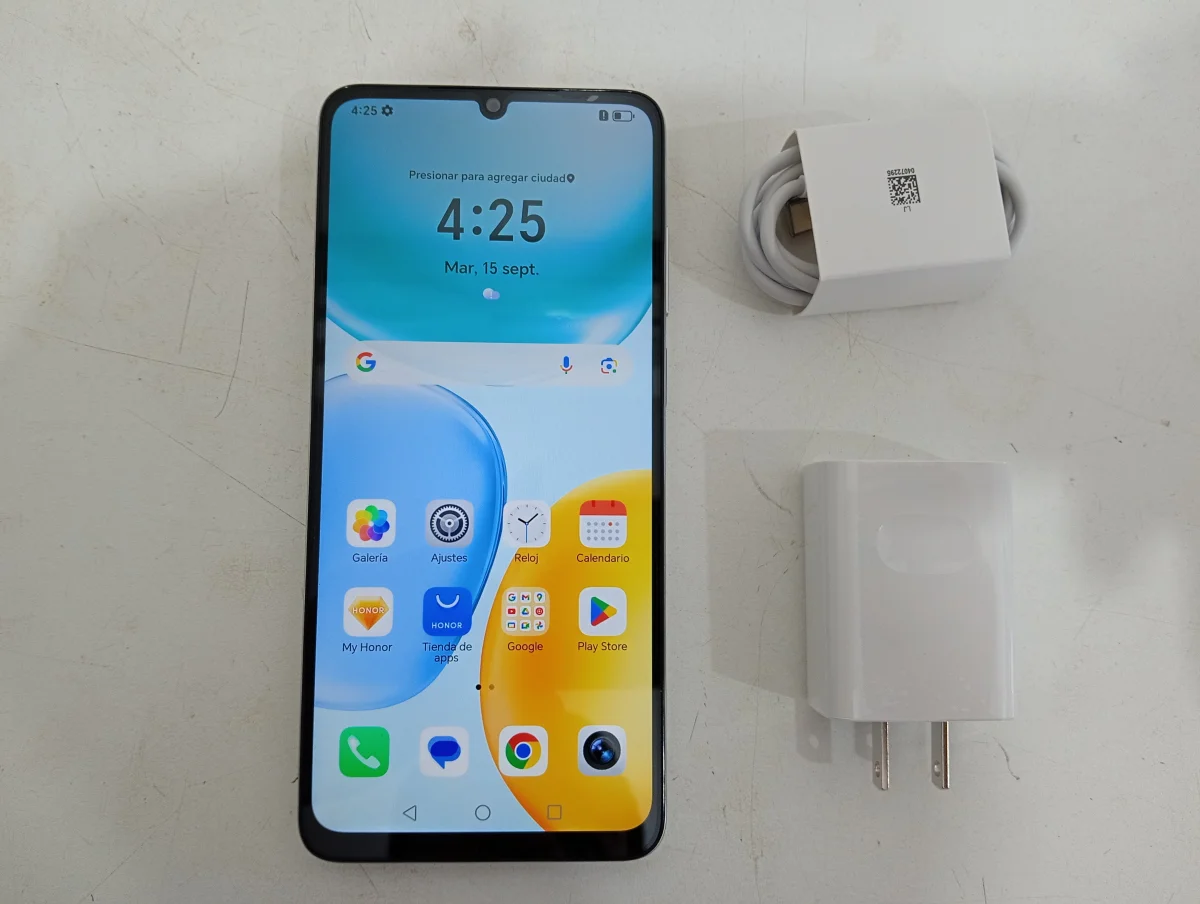 Foto 2 de Celular Marca Homor X5c Modelo Nla-Lx3 Memoria Ram 4 Gb Almacenamiento Interno 128 Gb Acc CargadorCable Usb