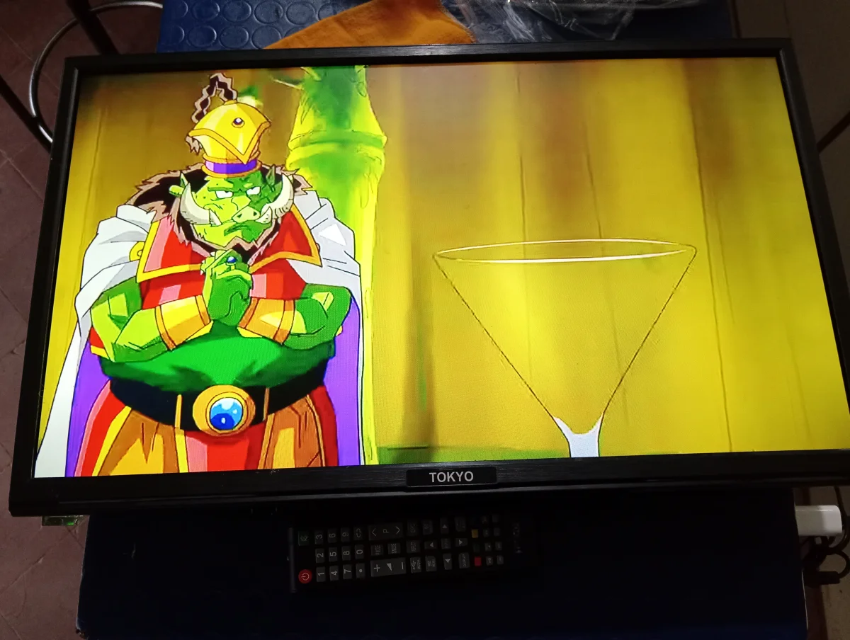 Televisor Led Convencional De 24 '' Marca Tokyo Modelo Tvtokhd24led Usado En Buen Estado Con Control Sin Caja Acc No Tiene