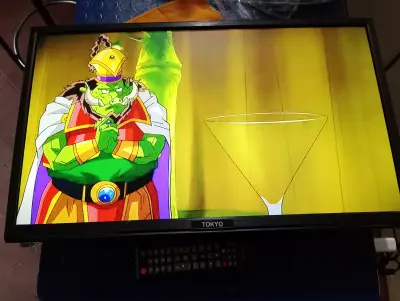 Televisor Led Convencional De 24 '' Marca Tokyo Modelo Tvtokhd24led Usado En Buen Estado Con Control Sin Caja Acc No Tiene