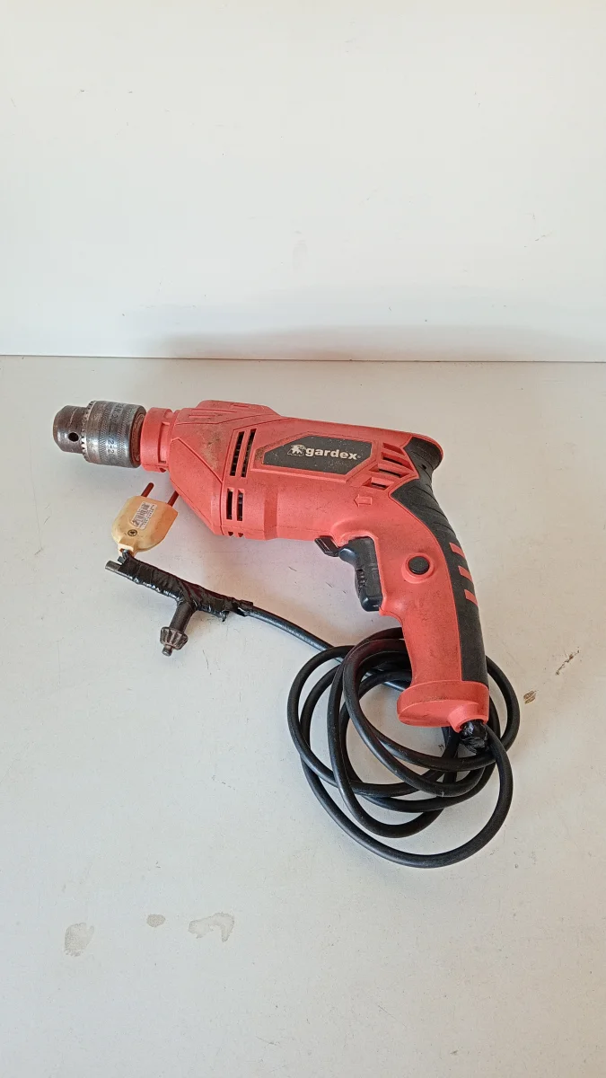 Taladro Marca Gardex Modelo Id650n Usado Con Desgaste Acc Llave