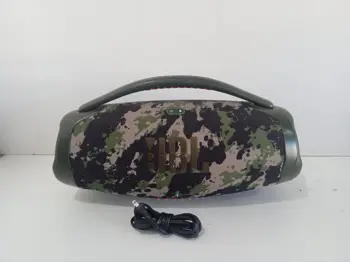 Parlante Portatil Marca Jbl Modelo Boombox 3 Usado Con Desgaste Con Cable Corriente Encintado Acc No Tiene