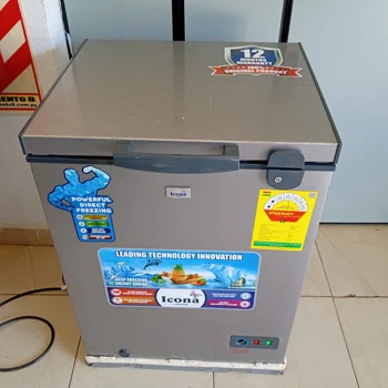 Congeladora / Frezzer Marca Icona Litros 137 Modelo Ilcf-175h Usado Con Desgaste Acc CanastaLlave