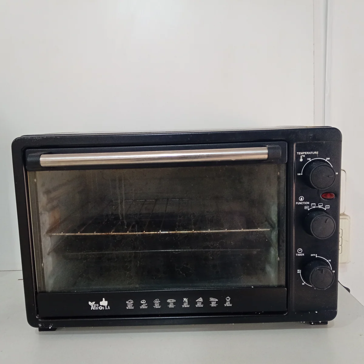 Horno Marca Agroaceros S.A. Litros 50 Modelo Es-50 Usado En Buen Estado Acc Parrilla Bandeja