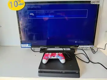 Juego Electronico Ps4 Marca Sony Modelo Cuh 2015a Disco Duro 500 Gb Con Control Con Caja Usado En Buen Estado Acc C/ Cable C.CteHdmiUsb Cargador