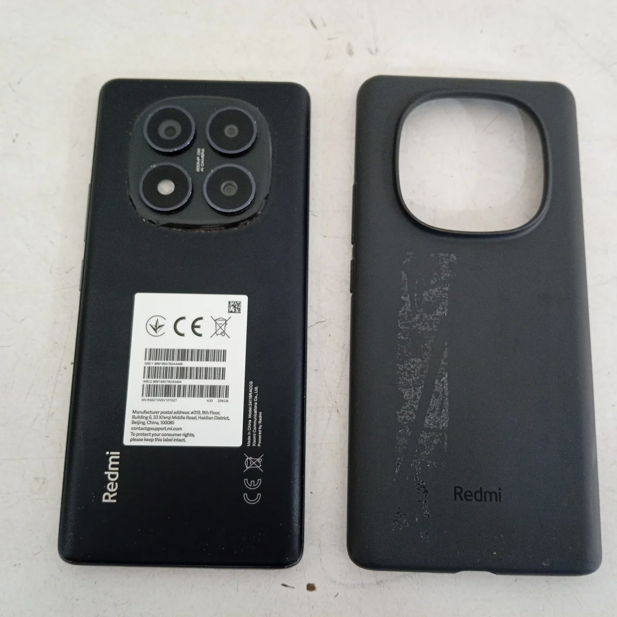 Celular Marca Xiaomi Modelo Redmi 14 Pro Memoria Ram 8 Gb Almacenamiento Interno 256 Gb Acc Estuche Color Negro Sin Lamina