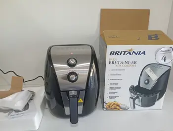Fritadora Marca Britania Modelo Bfr40pi Nuevo Sin Uso Acc Temporizador Manual