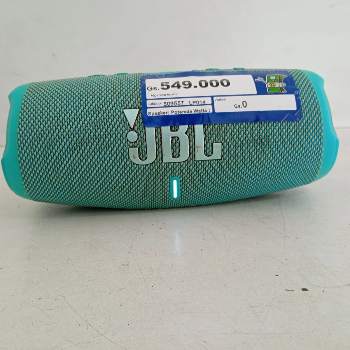Speaker Potencia Watts No Tiene Marca Jbl Sin Control Modelo Charge 5 Usado En Buen Estado Sin Caja Acc No Tiene