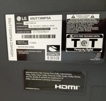 Foto 3 de Televisor Led Smart De 65 '' Marca Lg Modelo 65ut7300psa Con Control Usado En Buen Estado Acc 4k