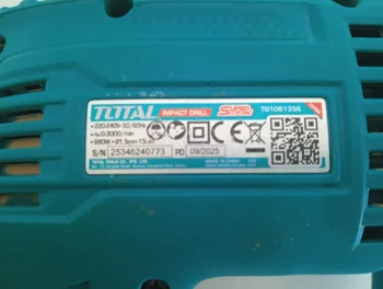 Foto 3 de Taladro Marca Total Modelo Tg1061356 Usado En Buen Estado Acc LlaveMango
