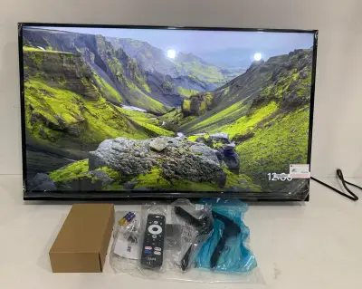Televisor Led Smart De 32 '' Marca Jam Modelo Gt-5ultra32gfsa Con Control Nuevo-Sin-Uso Acc C/Patitas De PedestalC/Manual