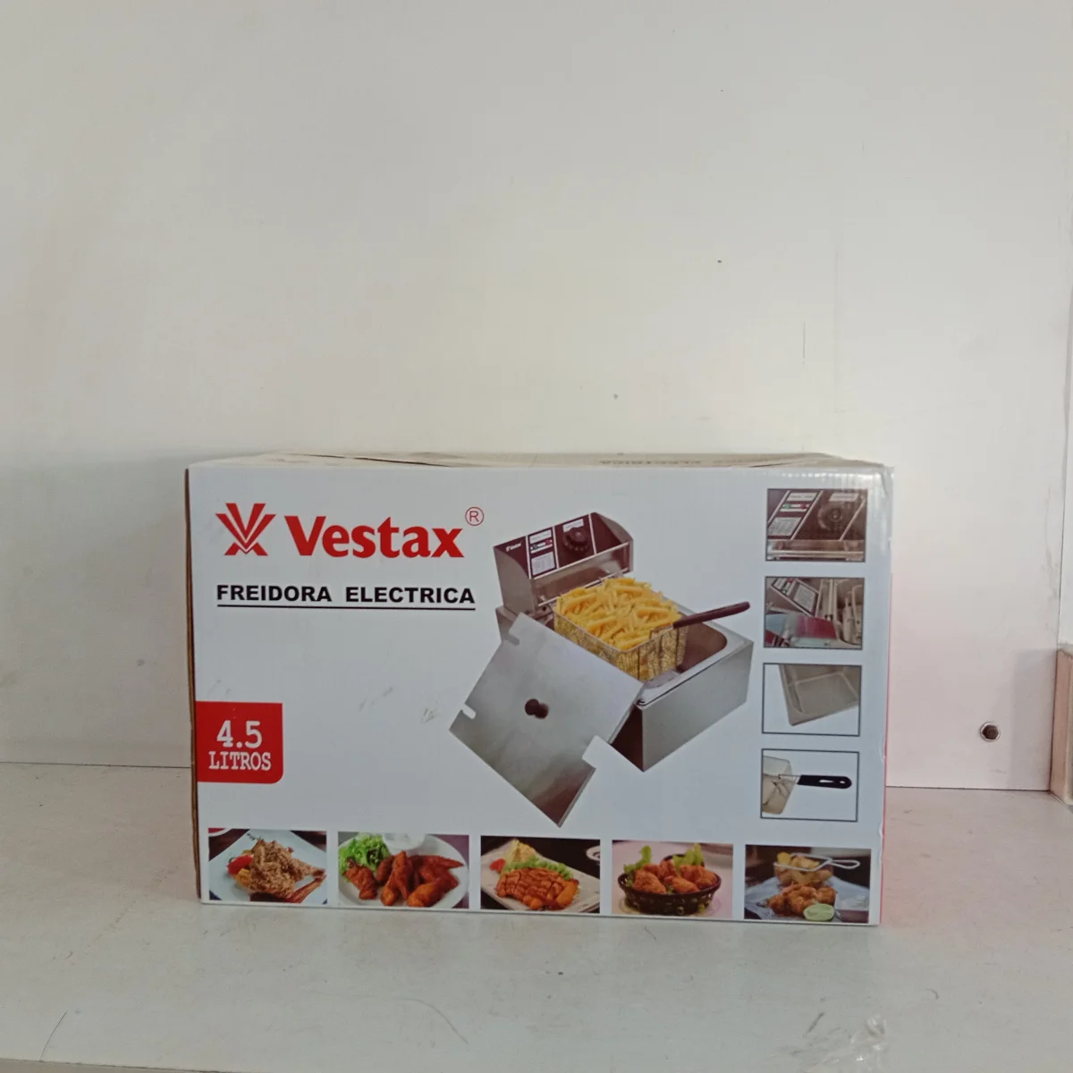 Fritadora Marca Vestax Modelo Vt-045l Nuevo Sin Uso Acc No Tiene