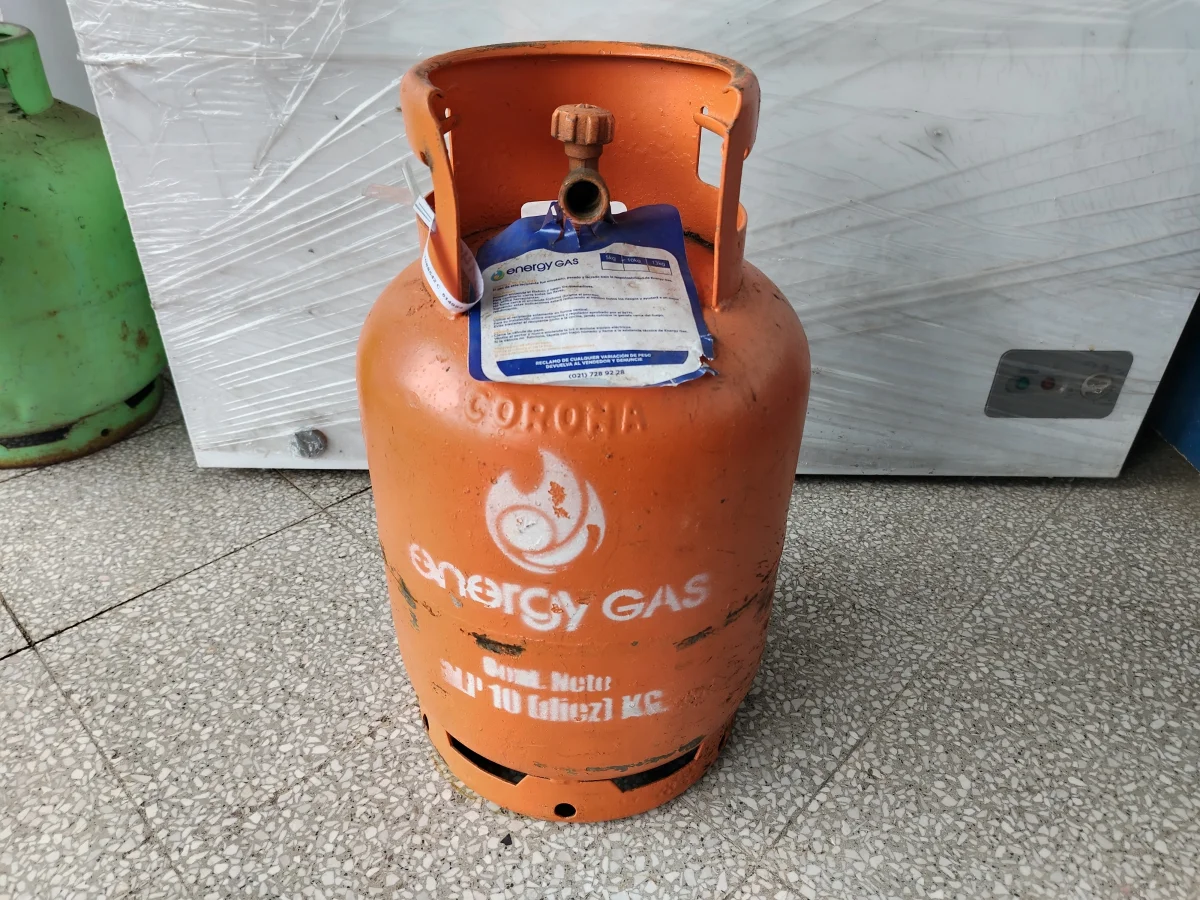 Garrafa Cap 10 Kg. Marca Energy Gas Usado En Buen Estado Color Naranja Acc No Tiene