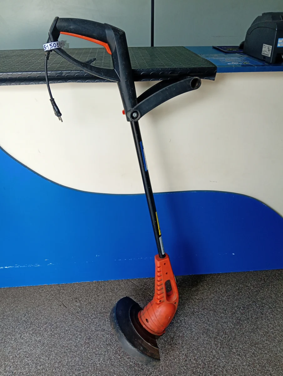Bordeadora De Cesped Marca Tramontina Modelo Ap1500ty Usado En Buen Estado Acc Con Protector Sin Naylon
