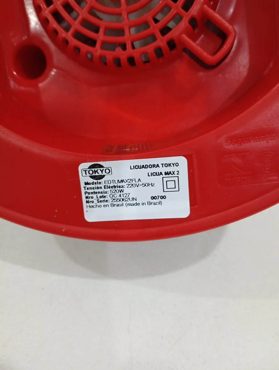 Foto 3 de Licuadora Marca Tokyo Modelo Etdlmax2fla Velocidades Usado En Buen Estado Acc Jarra