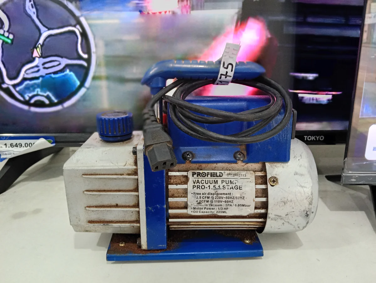 Bomba De Vacio Marca Profield Modelo Pro1.51 Stage Usado En Buen Estado Acc Cable Corriente